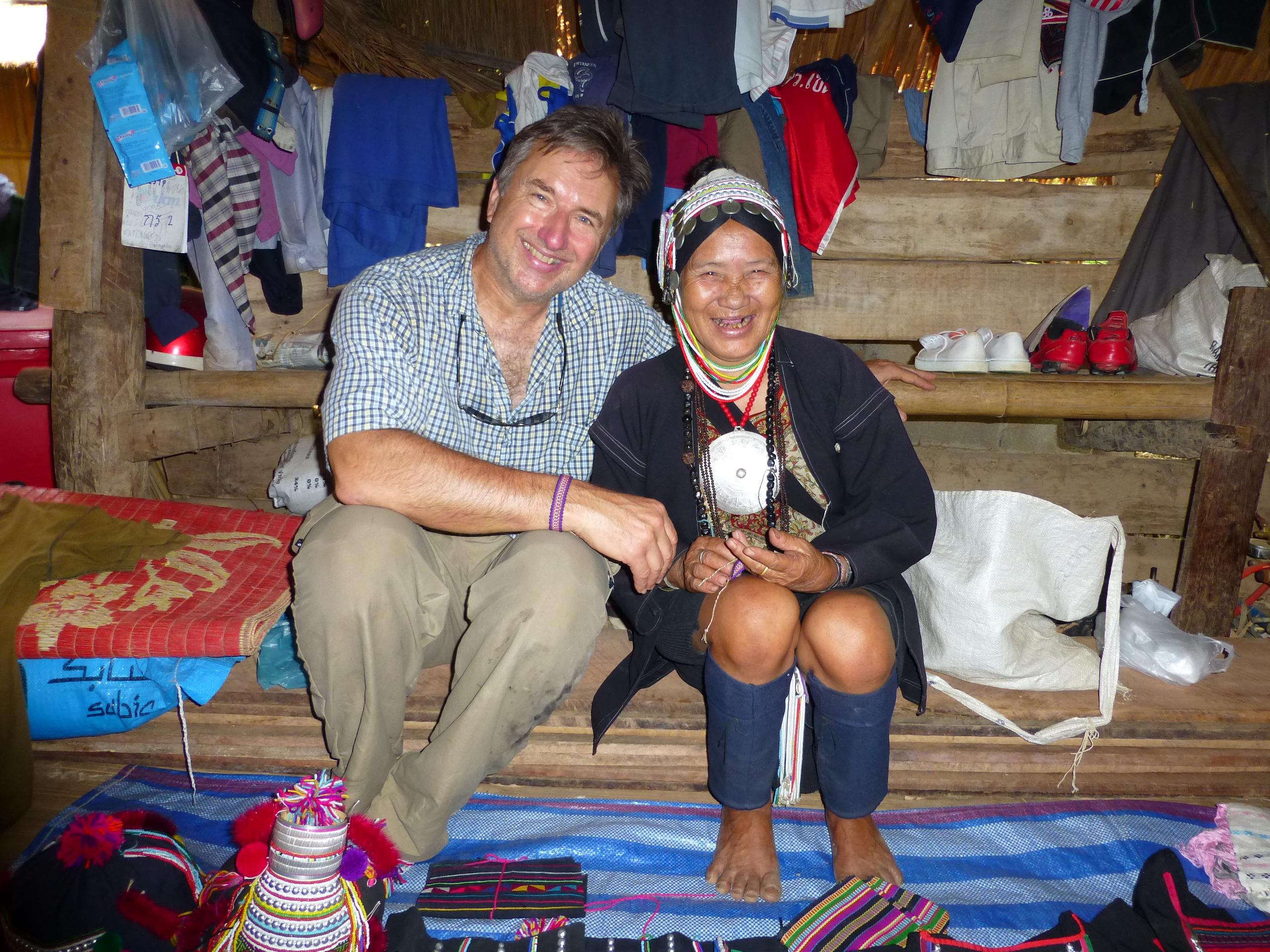 Craig visiting the Lisu Tribe in Thailand